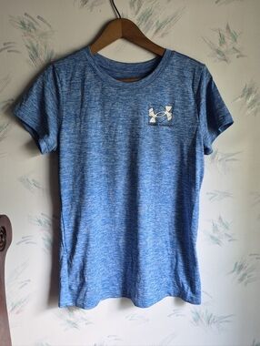 Under Armour Heatgear Tech Twist Box Logo Short Sleeve Shirt Small